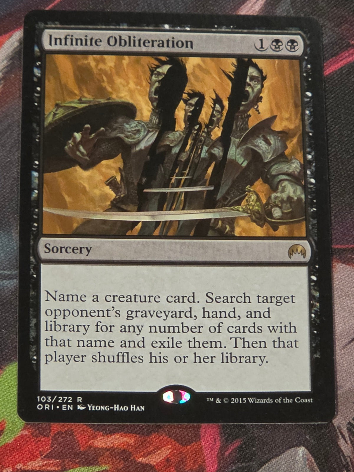 Infinite Obliteration - 103 - Magic Origins - R - LP MTG