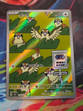 Pidgey Art Rare SV3: Ruler of the Black Flame 118/108 NM Japanese Pokemon