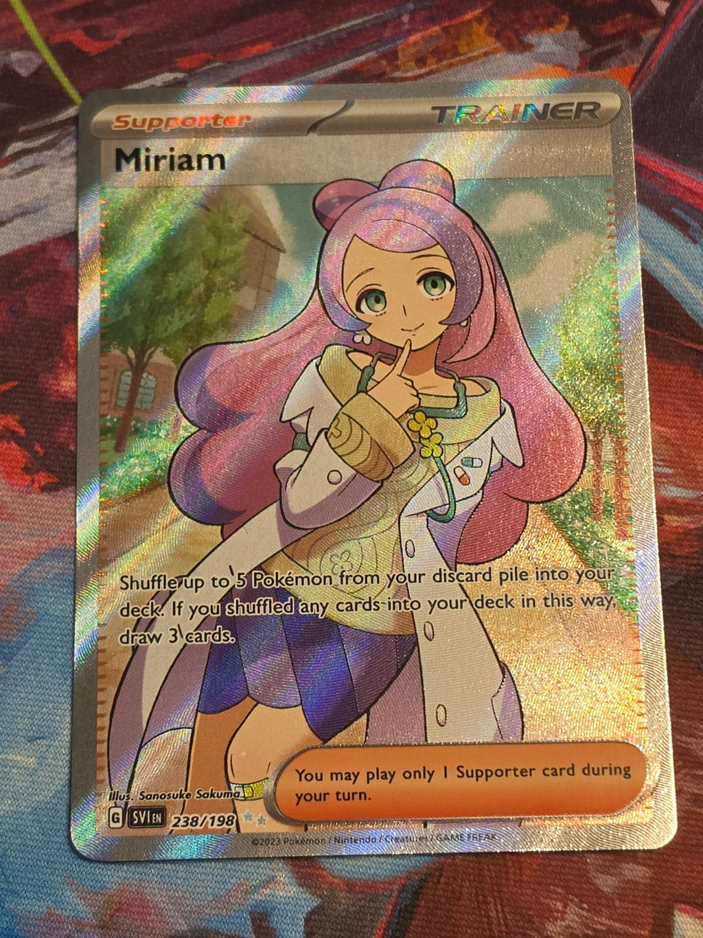 Miriam Ultra Rare SV01: Scarlet & Violet Base Set 238/198 NM Pokemon