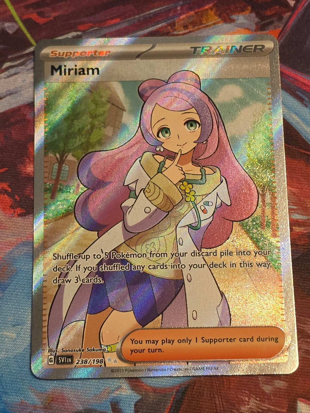Miriam Ultra Rare SV01: Scarlet & Violet Base Set 238/198 NM Pokemon