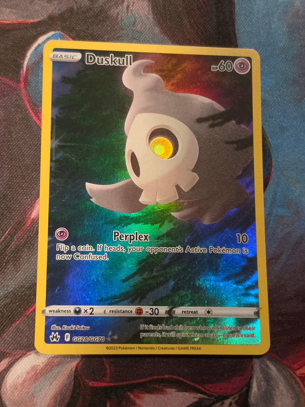 Duskull Ultra Rare Crown Zenith Galarian Gallery GG28/GG70 NM Pokemon
