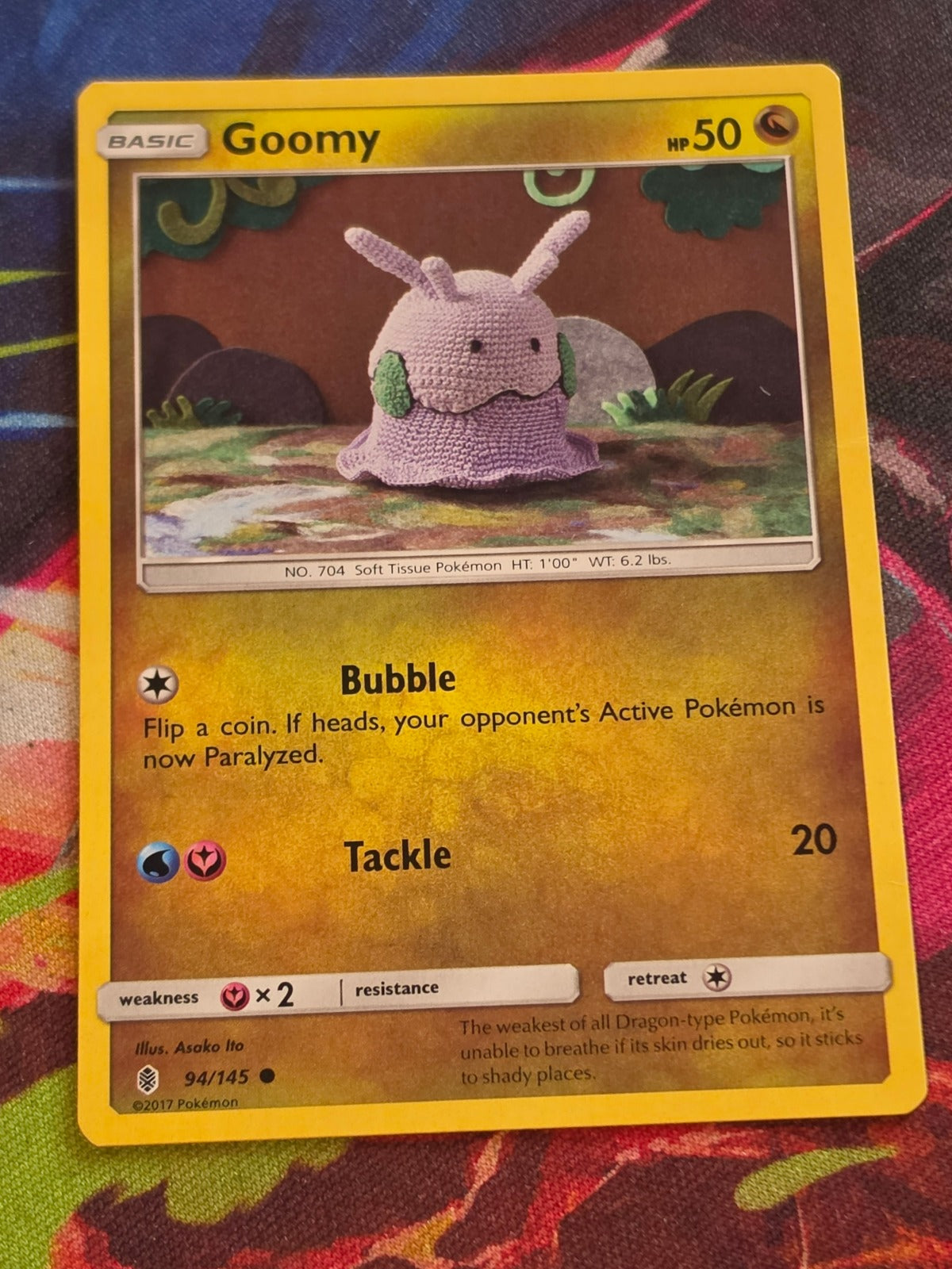 Goomy - 94/145 - SM - Guardians Rising - Common - DMG - Pokemon