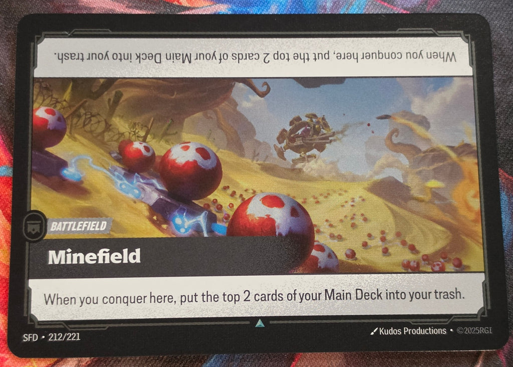 Minefield - 212/221 - Spiritforged - Uncommon - NM