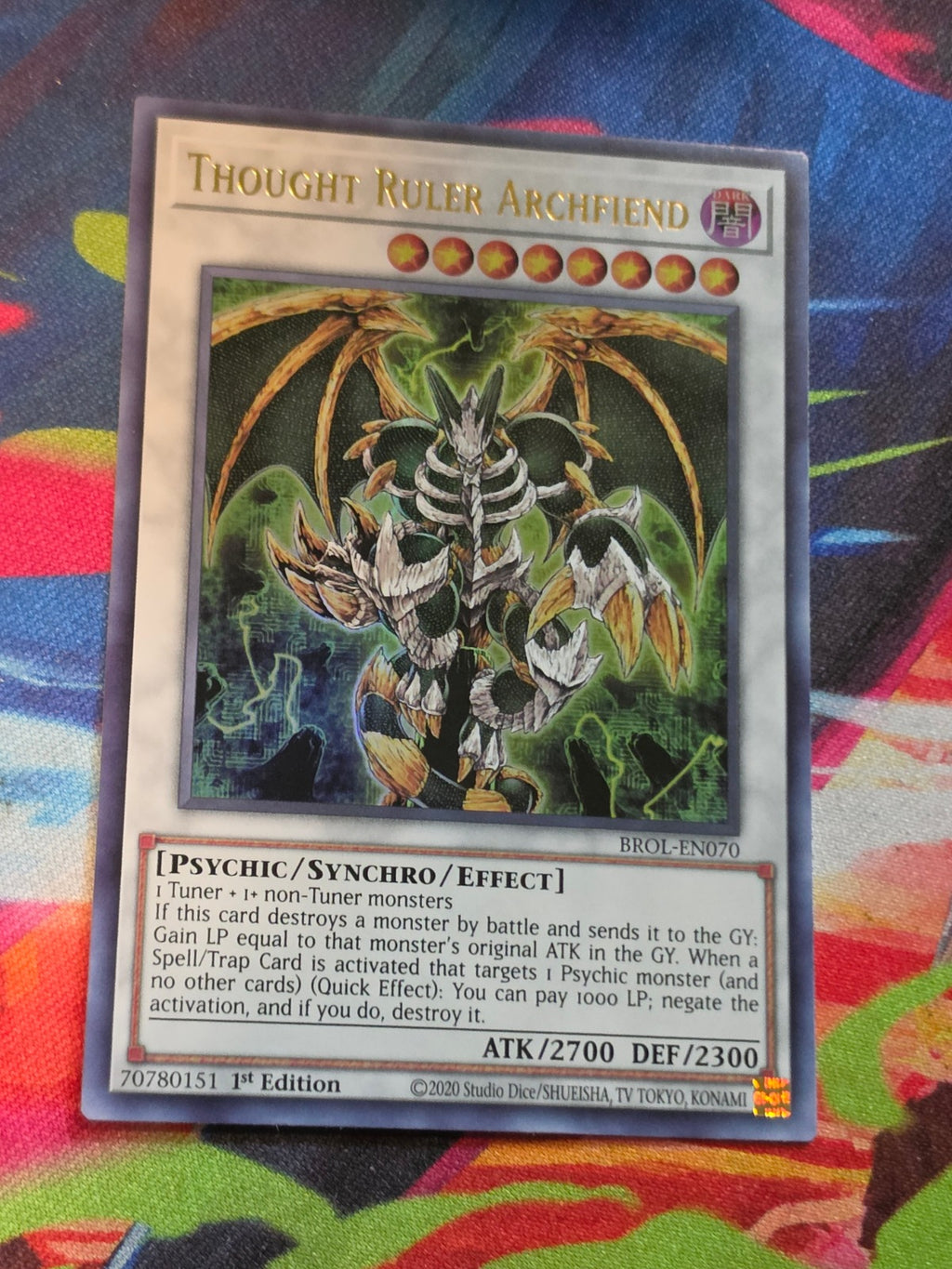 Thought Ruler Archfiend Ultra Rare Brothers of Legend BROL-EN070 LP
