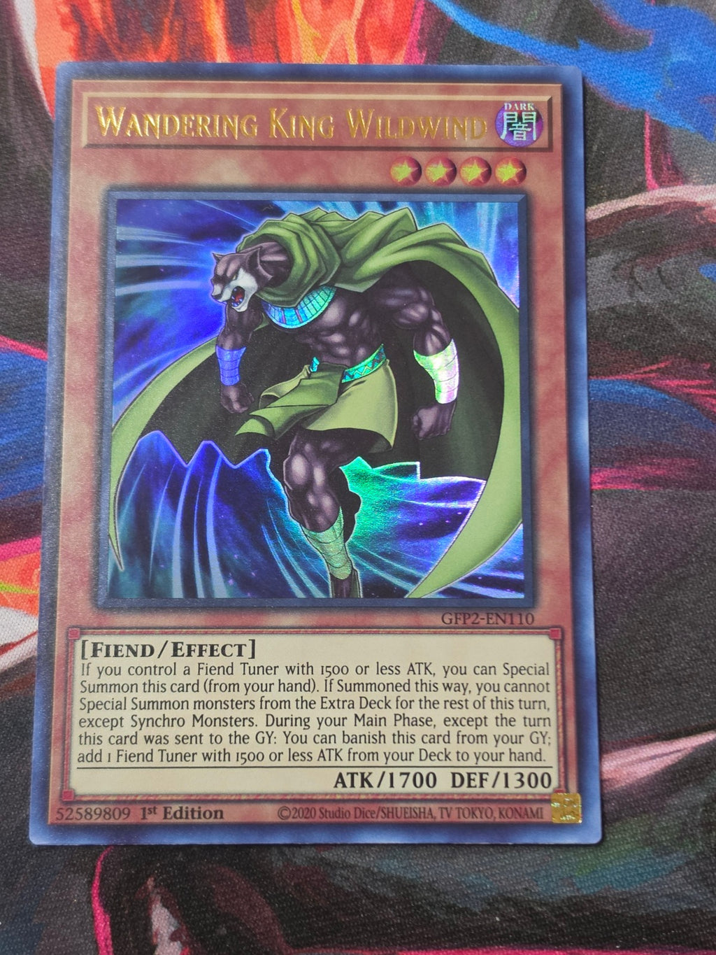 Wandering King Wildwind Ultra Rare Ghosts From the Past: The 2nd Haunting GFP2-EN110 LP