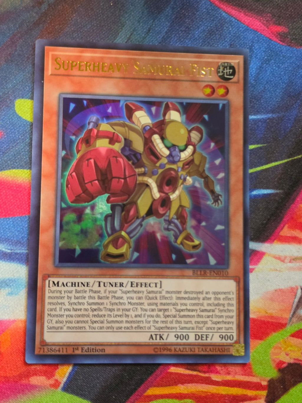 Superheavy Samurai Fist Ultra Rare Battles of Legend: Light's Revenge BLLR-EN010 LP