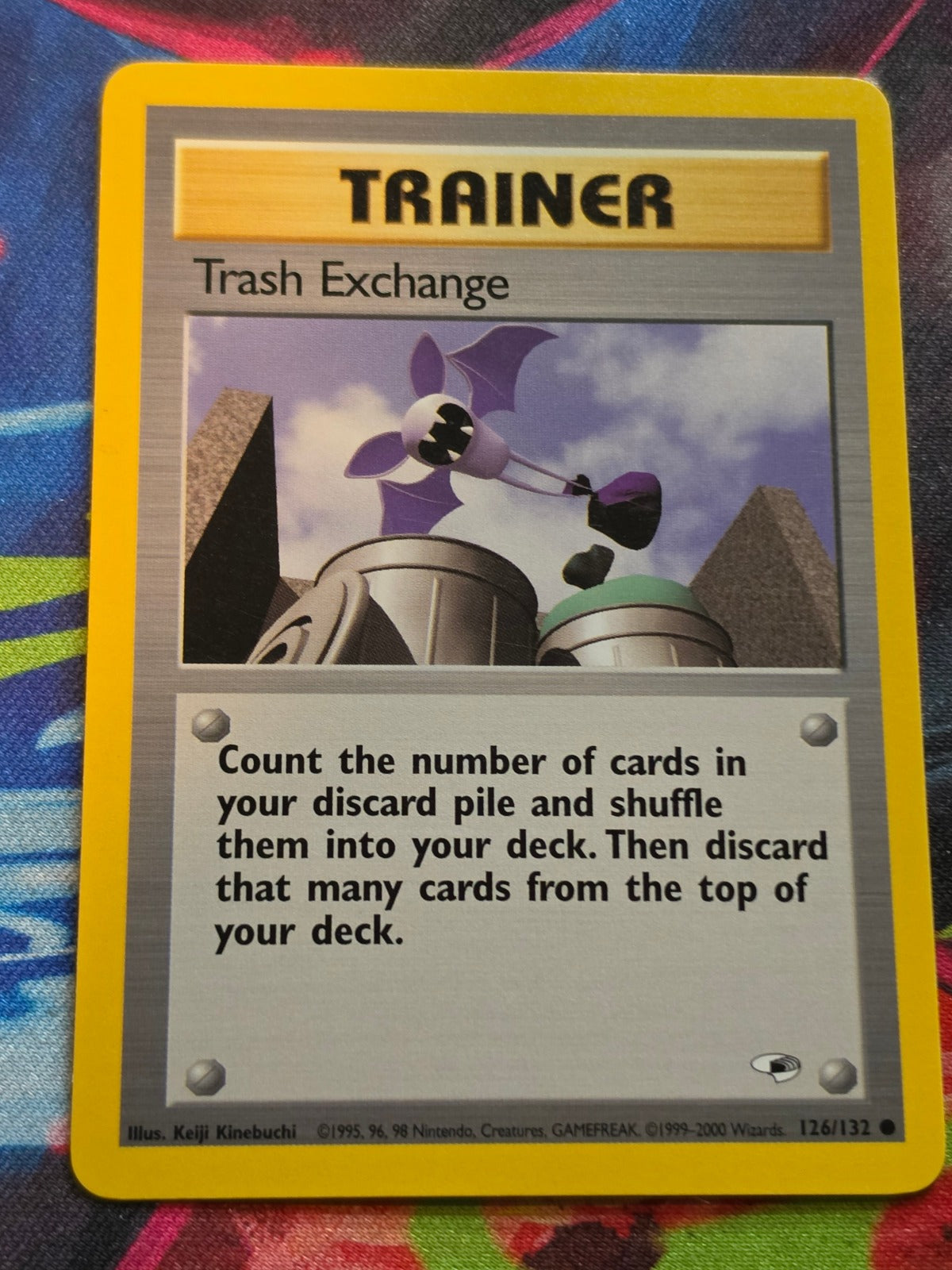 Trash Exchange - 126/132 - Gym Heroes - Common - Unlimited - LP Pokemon