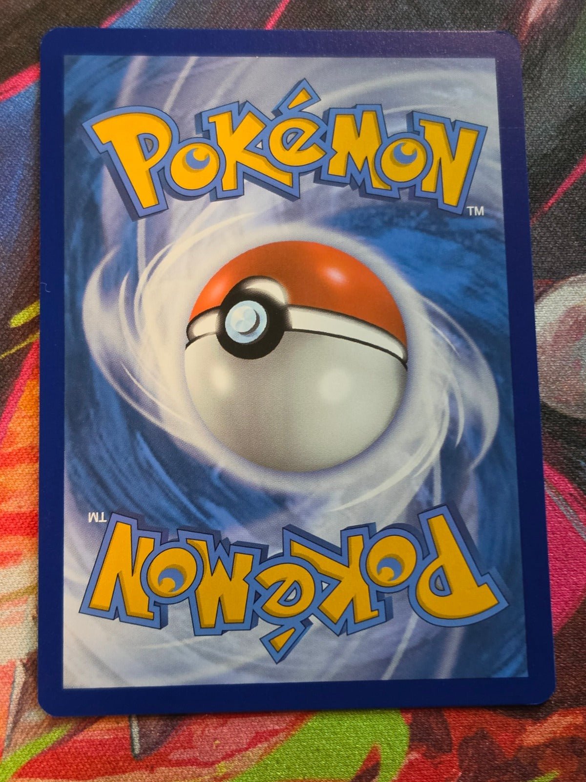 Blastoise ex Ultra Rare Scarlet & Violet 151 184/165 NM Pokemon (Back)