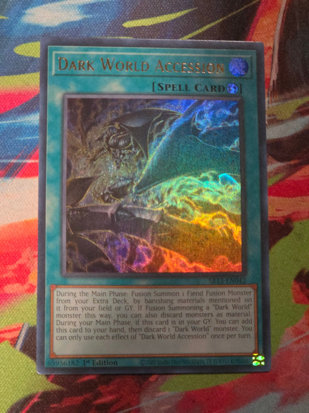 Dark World Accession Ultra Rare Structure Deck: Dark World SR13-EN042 1st Edition LP Yu-Gi-Oh!