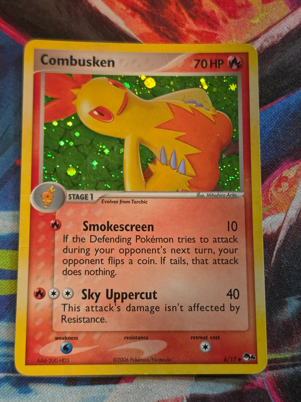 Combusken Uncommon POP Series 4 006/017 HP Pokemon