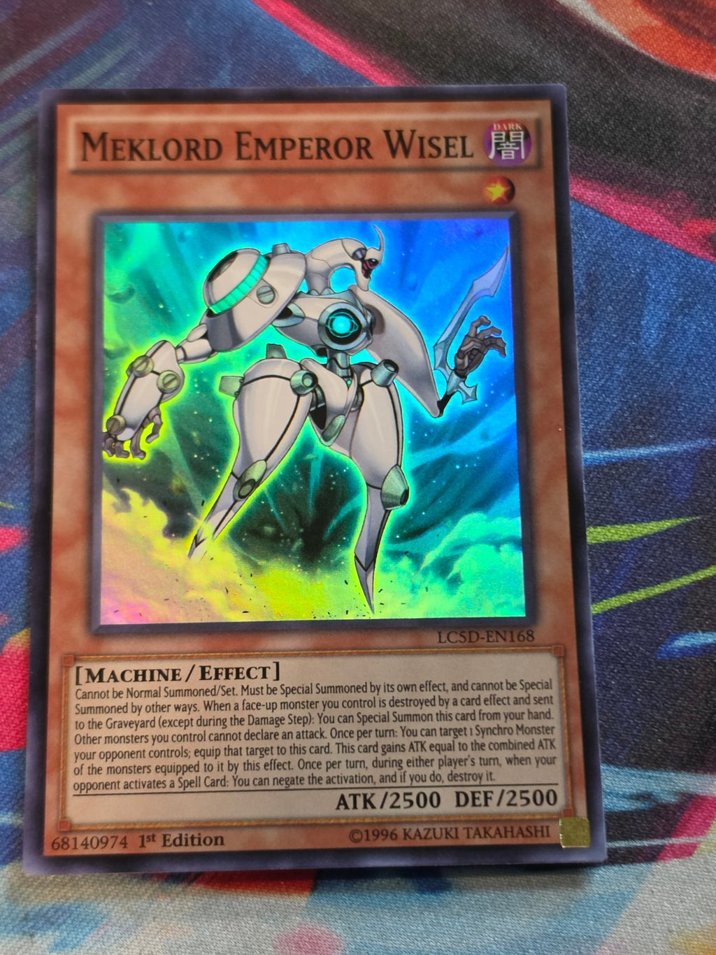 Meklord Emperor Wisel Super Rare Legendary Collection 5D's LC5D-EN168 LP