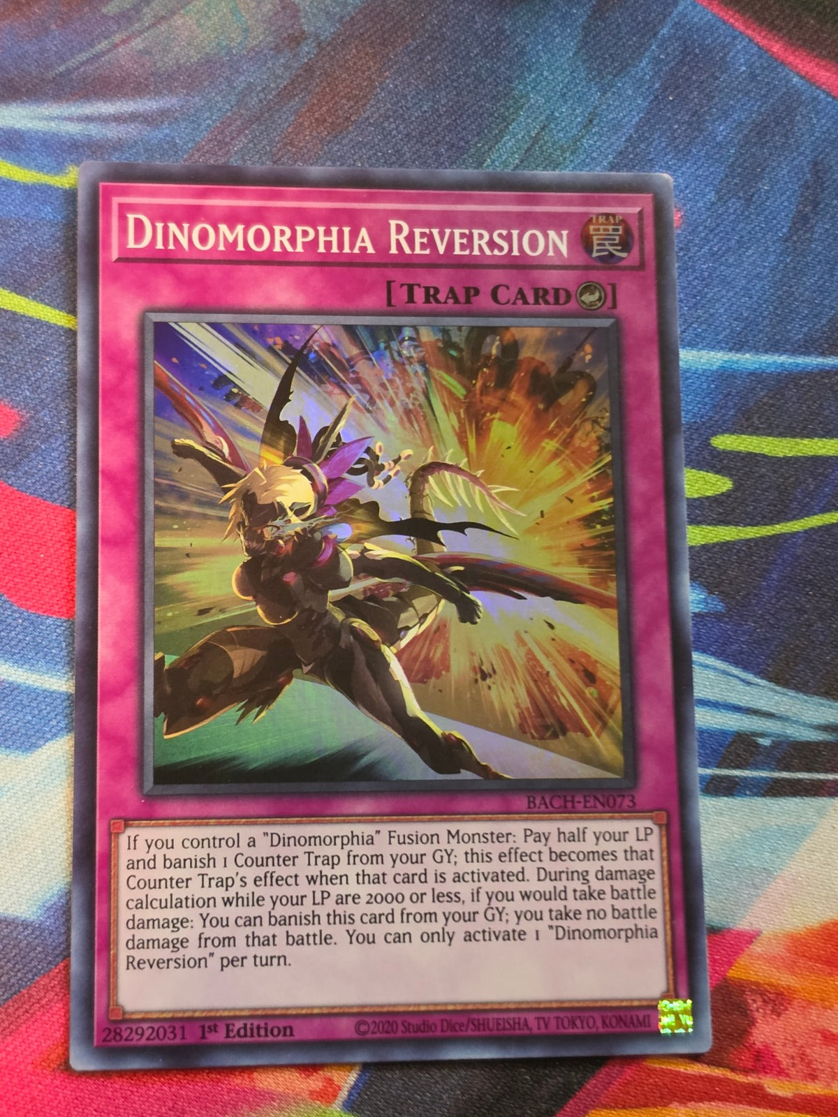Dinomorphia Reversion Super Rare Battle of Chaos BACH-EN073 LP