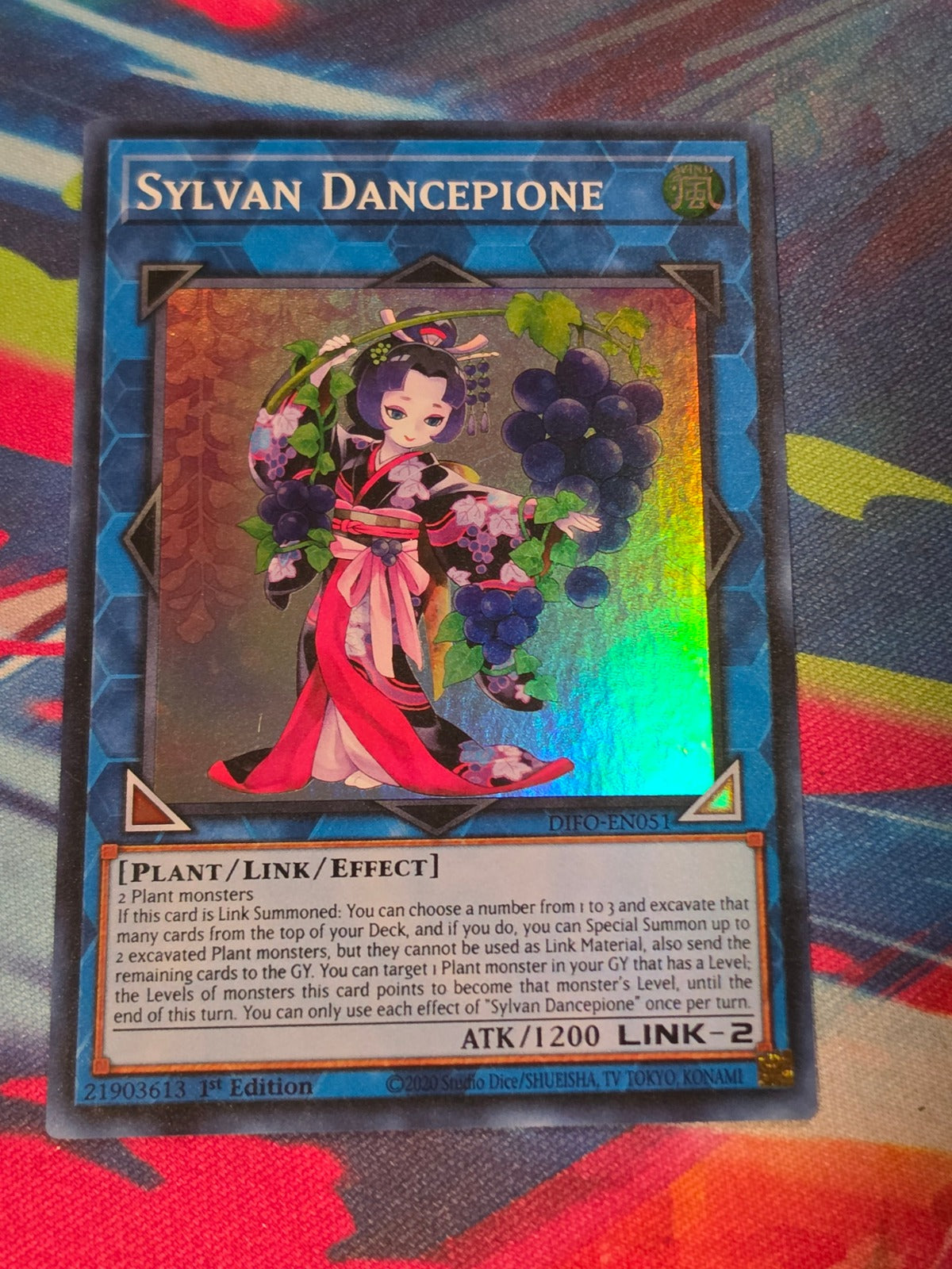 Sylvan Dancepione Super Rare Dimension Force DIFO-EN051 LP