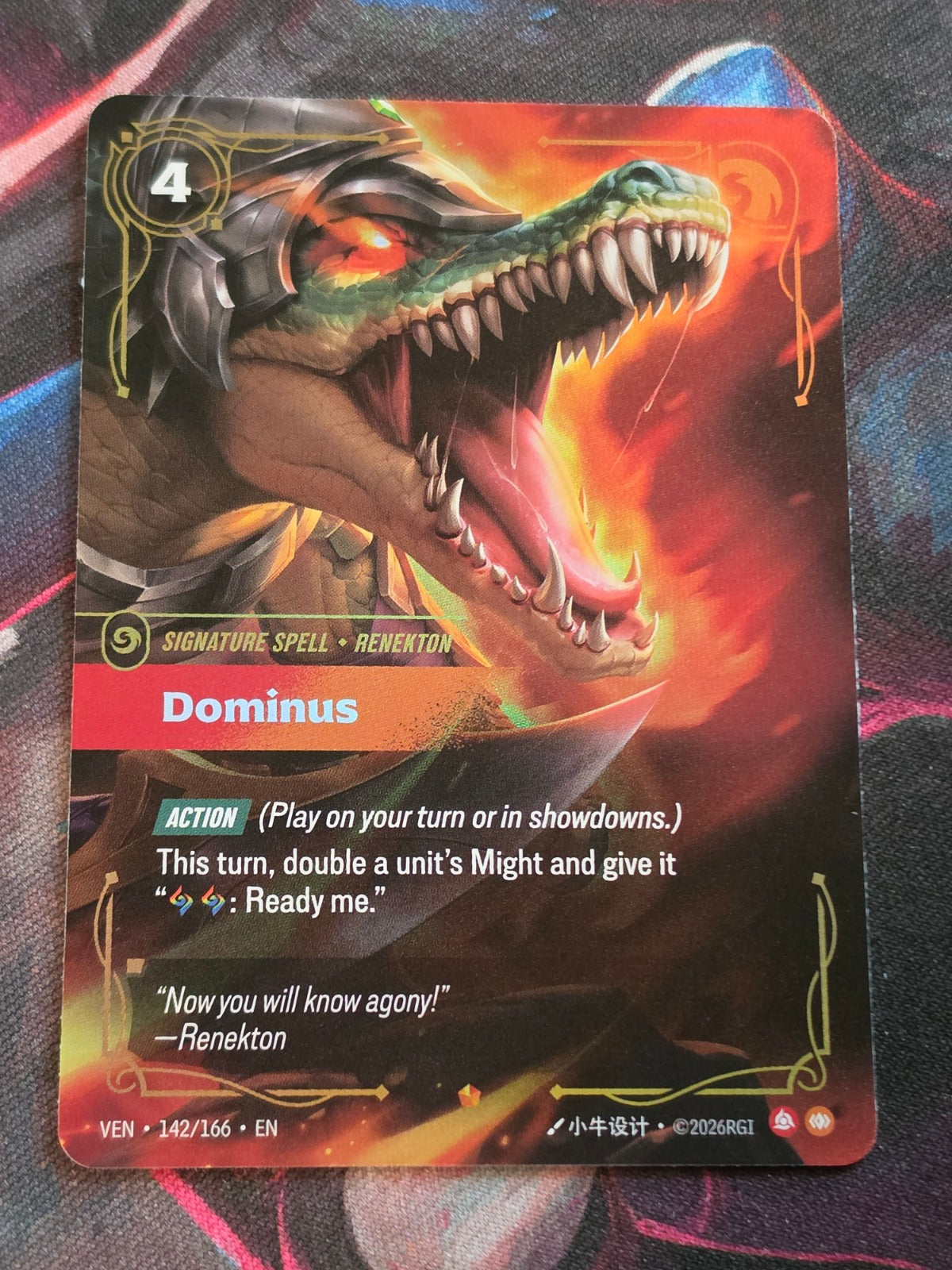 Dominus - 142/166 - Vendetta - Epic - NM