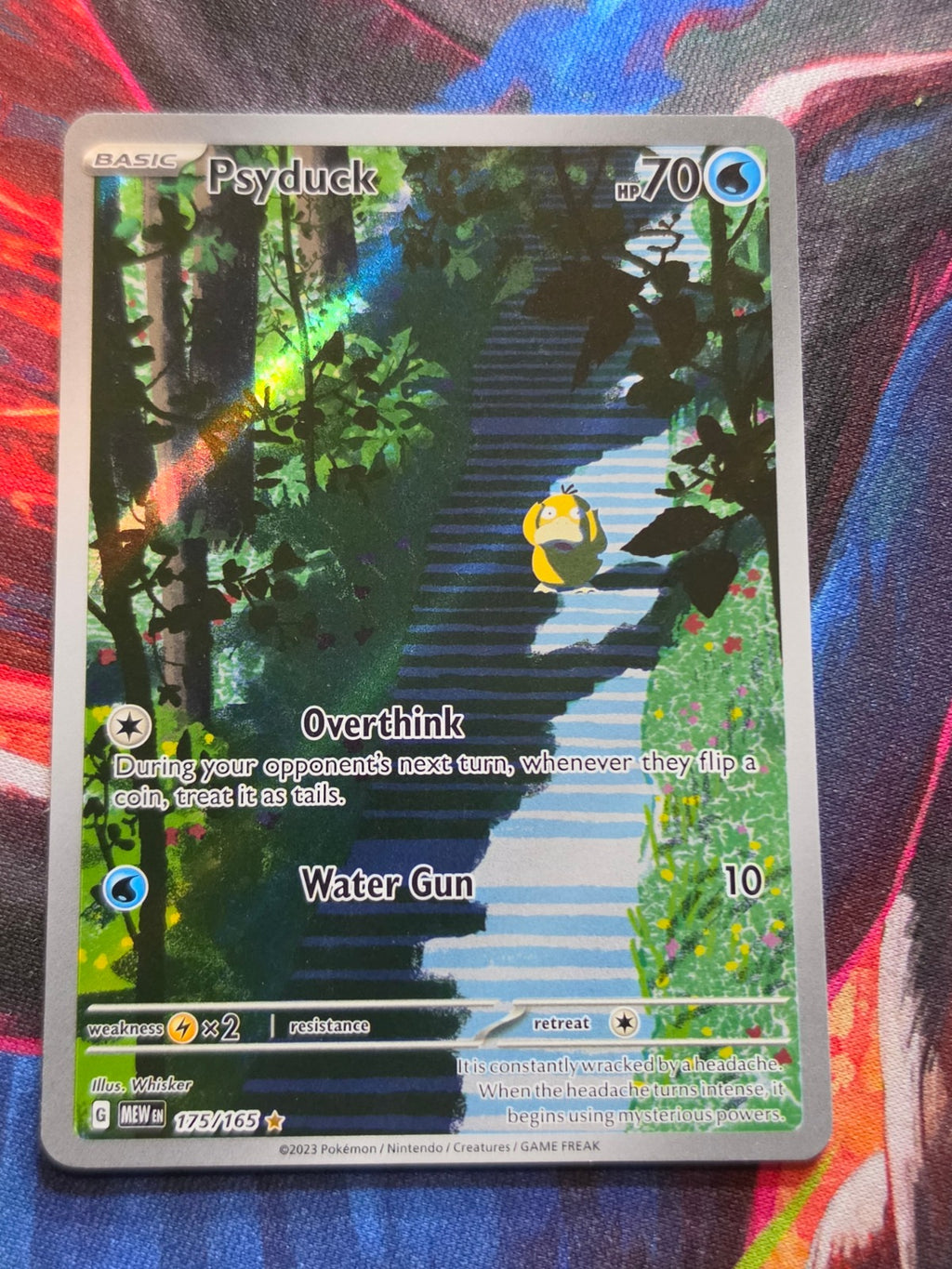 Psyduck Illustration Rare Scarlet & Violet 151 175/165 NM Pokemon
