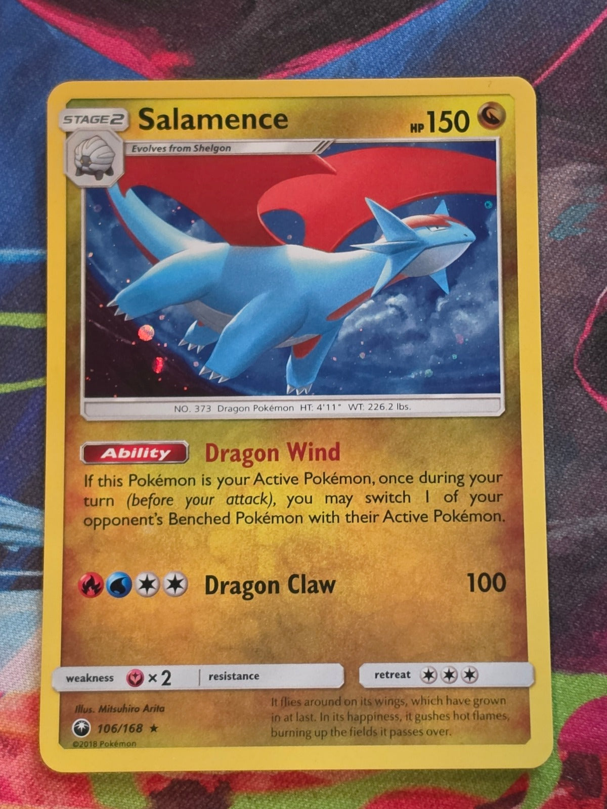 Salamence (Cosmos Holo) - 106/168 - Miscellaneous Cards & Products - Promo - NM Pokemon