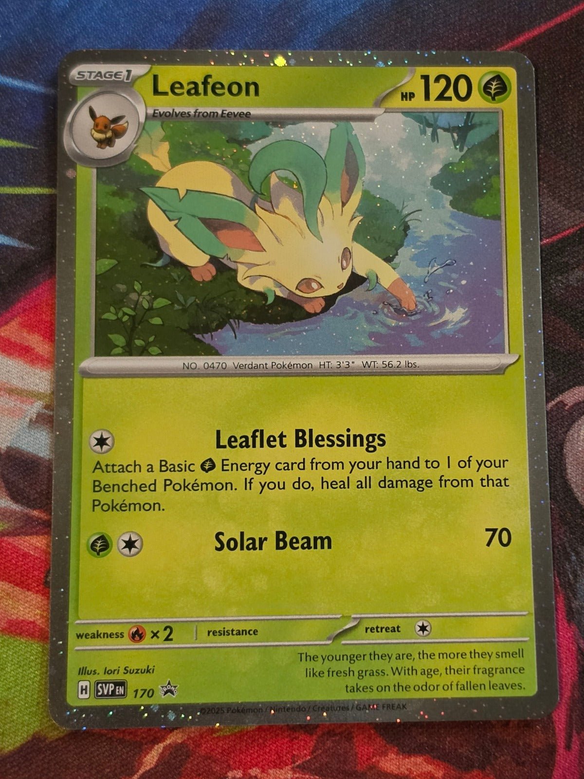 Leafeon (Cosmos Holo) - 170 - SV: Scarlet & Violet Promo Cards - Promo - NM Pokemon