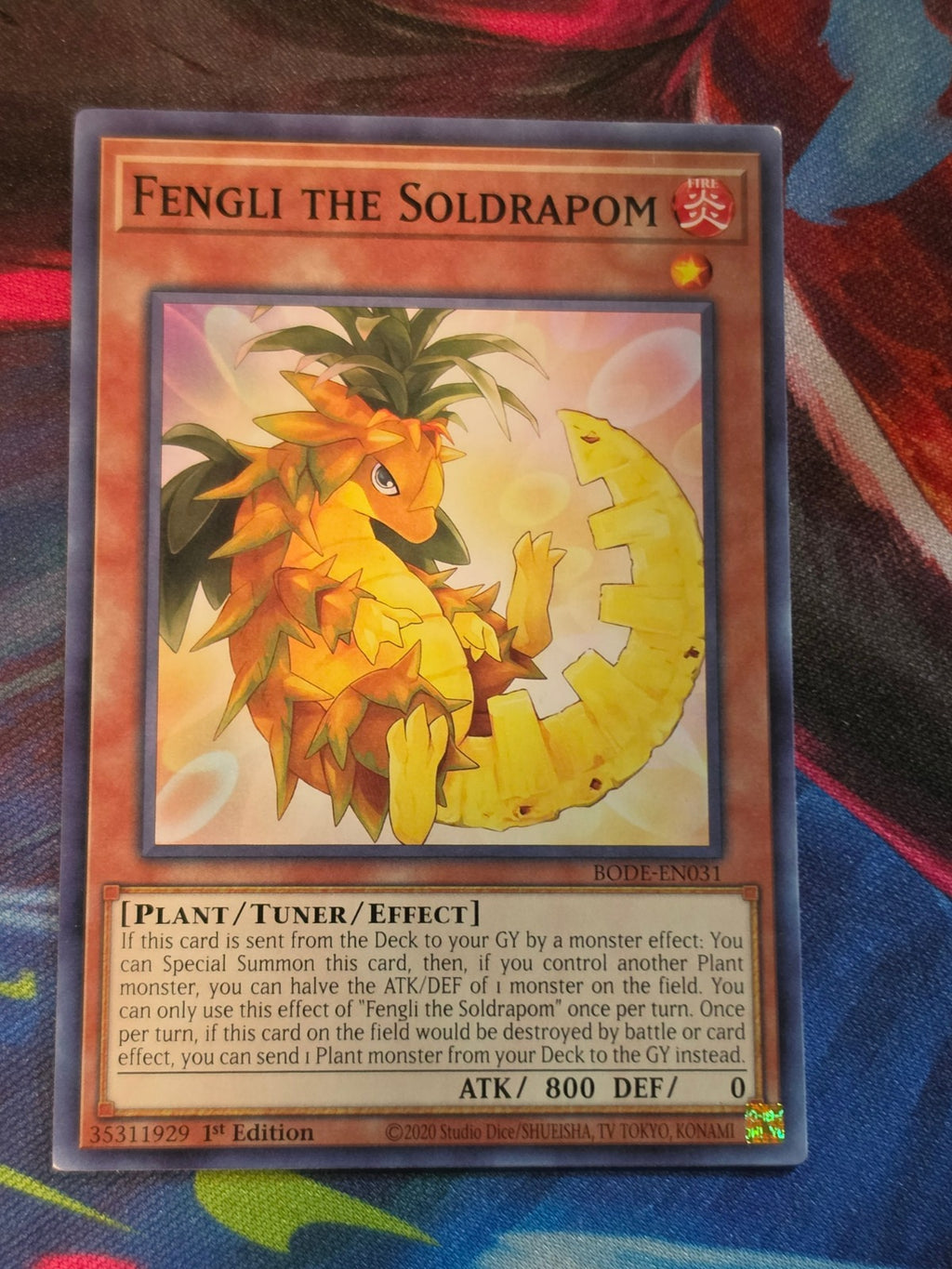Fengli the Soldrapom Common Burst of Destiny BODE-EN031 LP