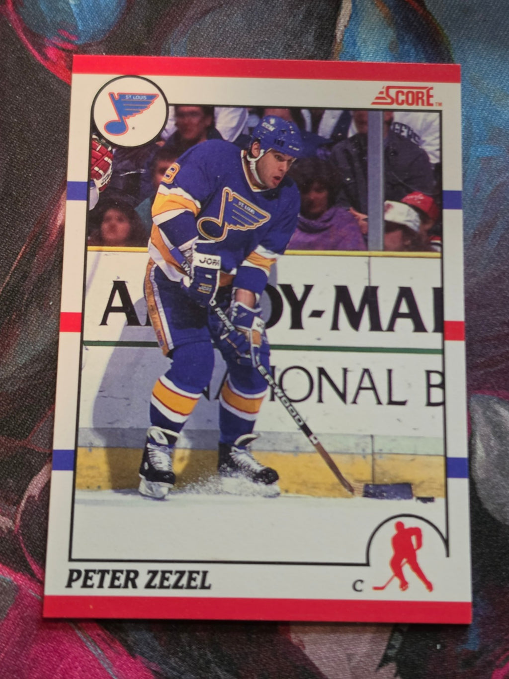 Peter Zezel 1990-91 Score Canadian #24 NM Hockey