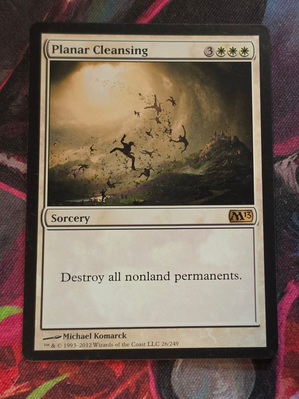 Planar Cleansing #26 Magic 2013 (M13) Rare LP MTG