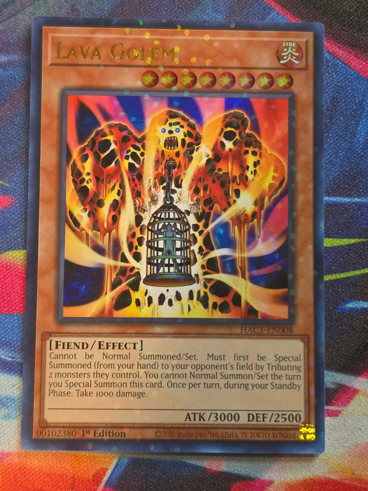 Lava Golem (Duel Terminal) Duel Terminal Technology Ultra Rare Hidden Arsenal: Chapter 1 HAC1-EN008 LP