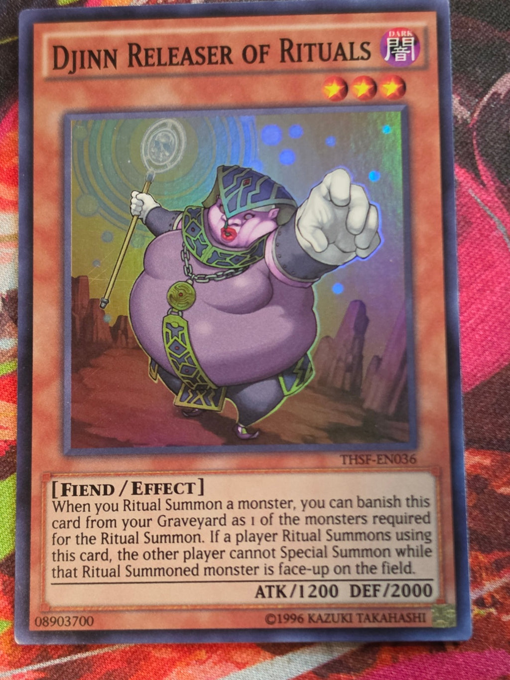Djinn Releaser of Rituals Super Rare The Secret Forces THSF-EN036 Unlimited LP Yu-Gi-Oh!