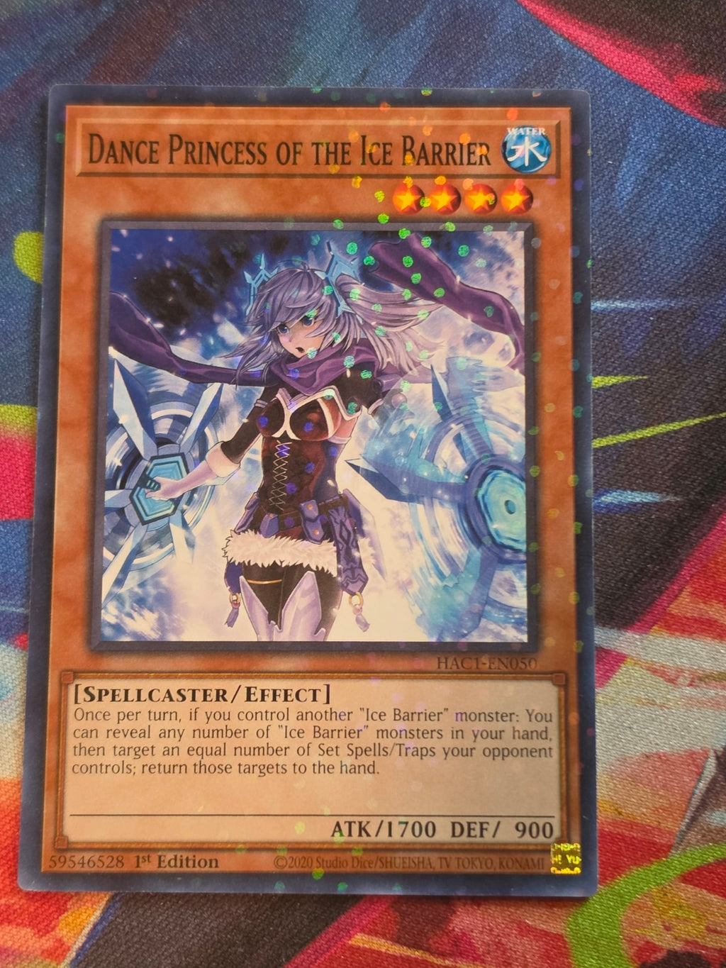 Dance Princess of the Ice Barrier (Duel Terminal) Duel Terminal Technology Common Hidden Arsenal: Chapter 1 HAC1-EN050 LP