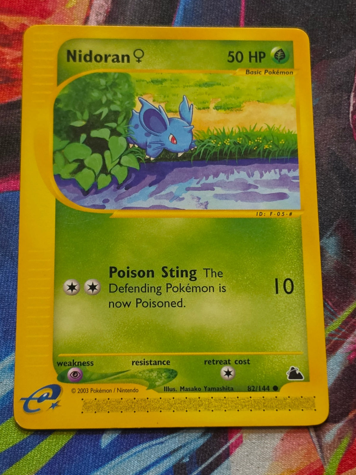 Nidoran F Common Skyridge 082/144 NM Pokemon