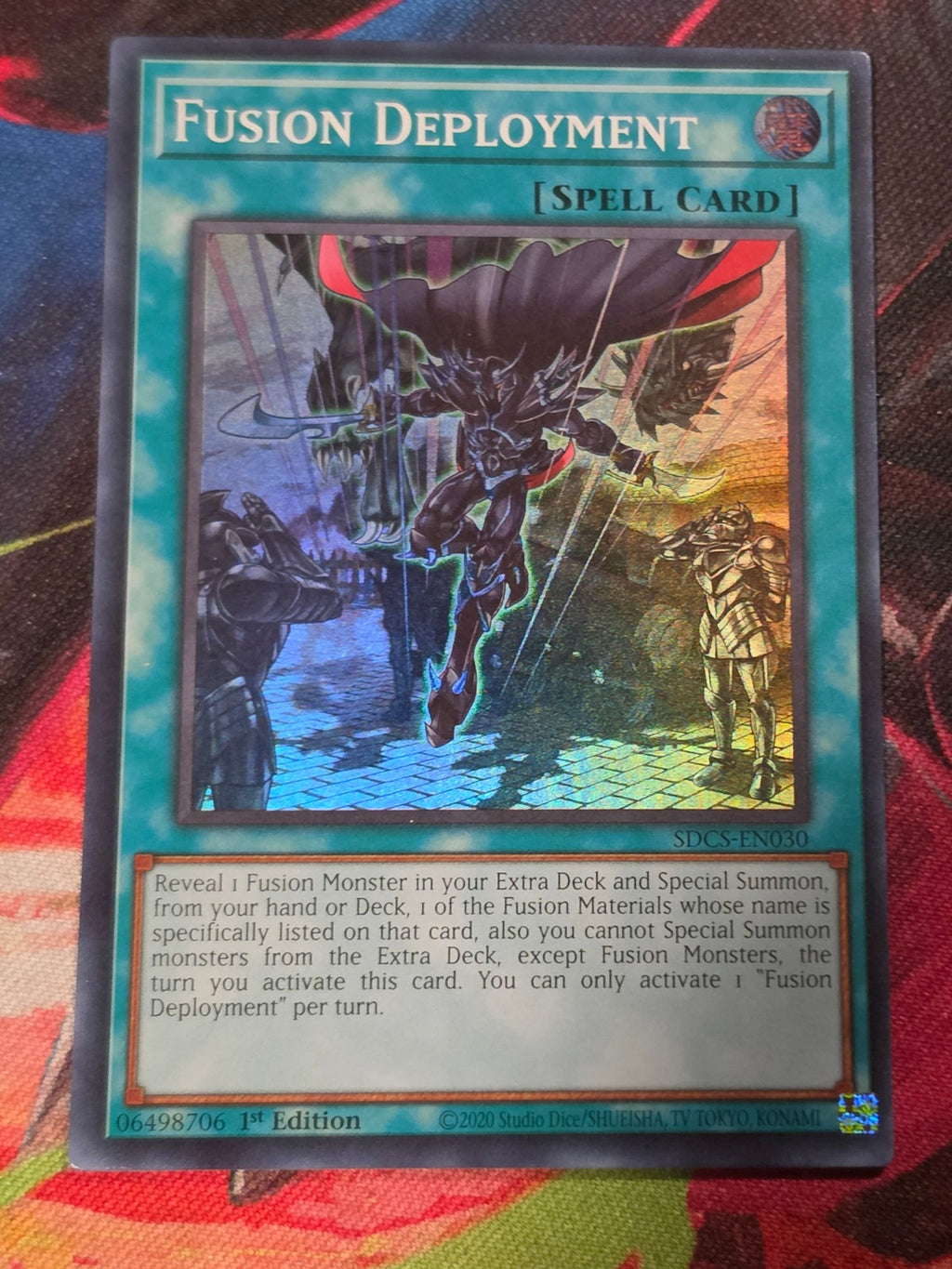 Fusion Deployment Super Rare Structure Deck: Cyber Strike SDCS-EN030 LP