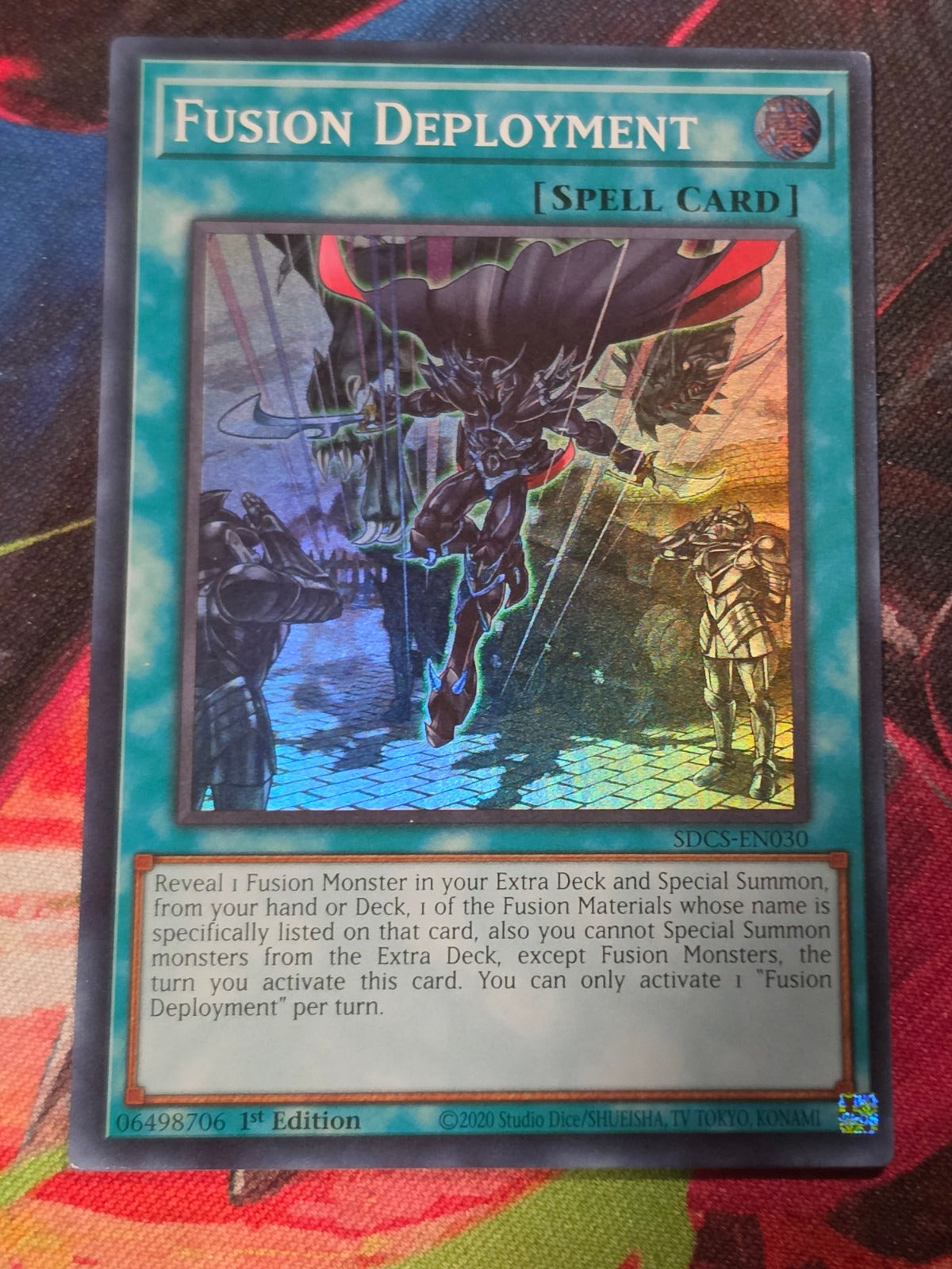 Fusion Deployment Super Rare Structure Deck: Cyber Strike SDCS-EN030 LP