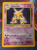 Alakazam Holo Rare Base Set 2 001/130 LP Pokemon