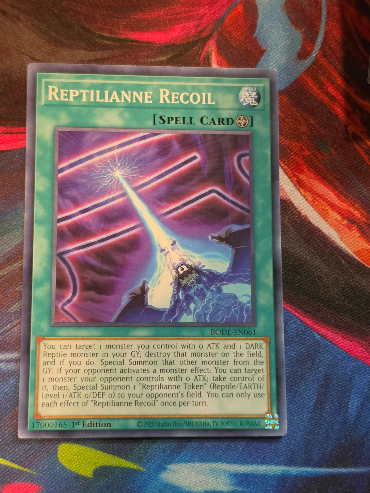 Reptilianne Recoil Common Burst of Destiny BODE-EN061 LP