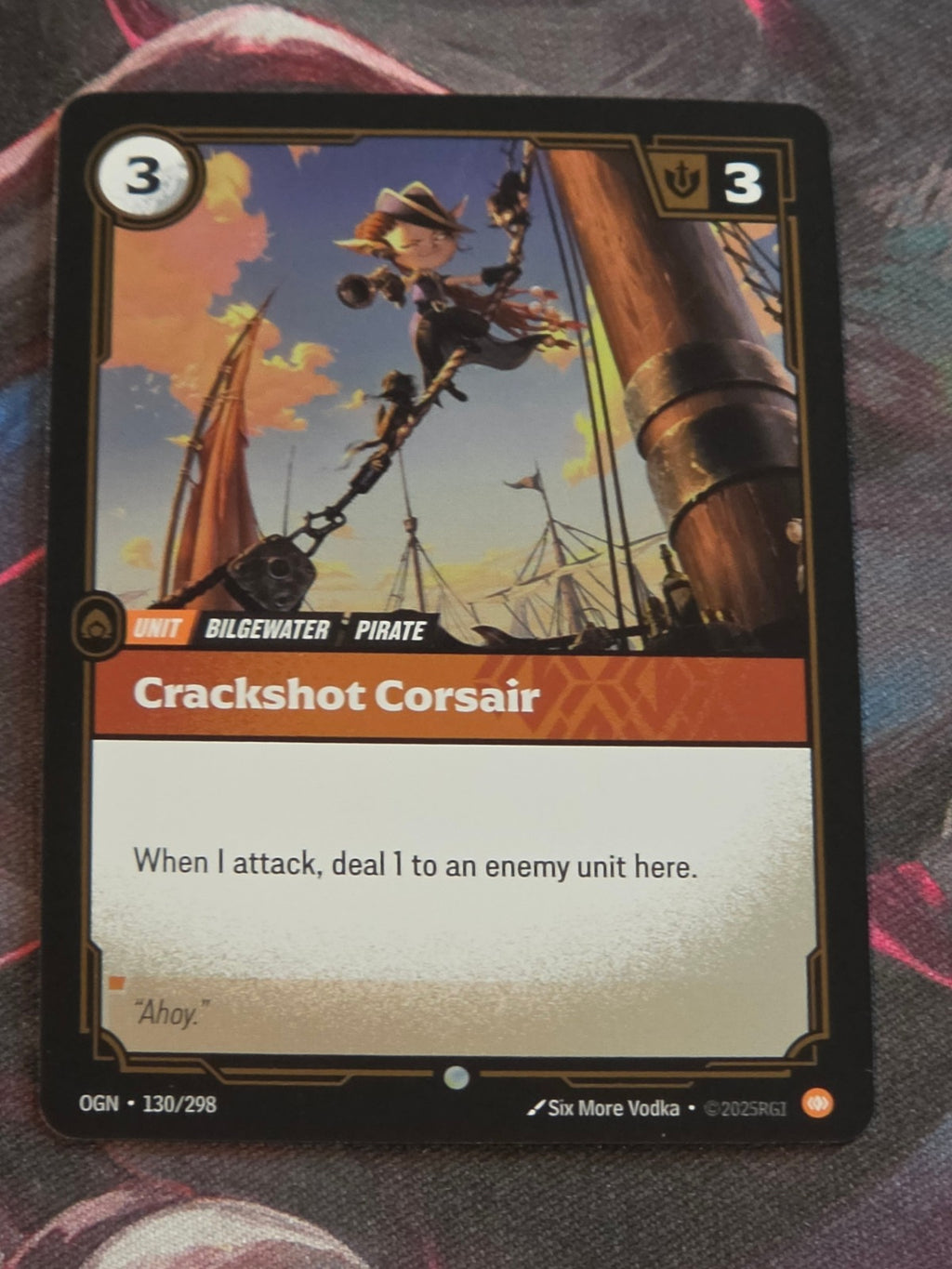 Crackshot Corsair - 130/298 - Origins - Common - NM