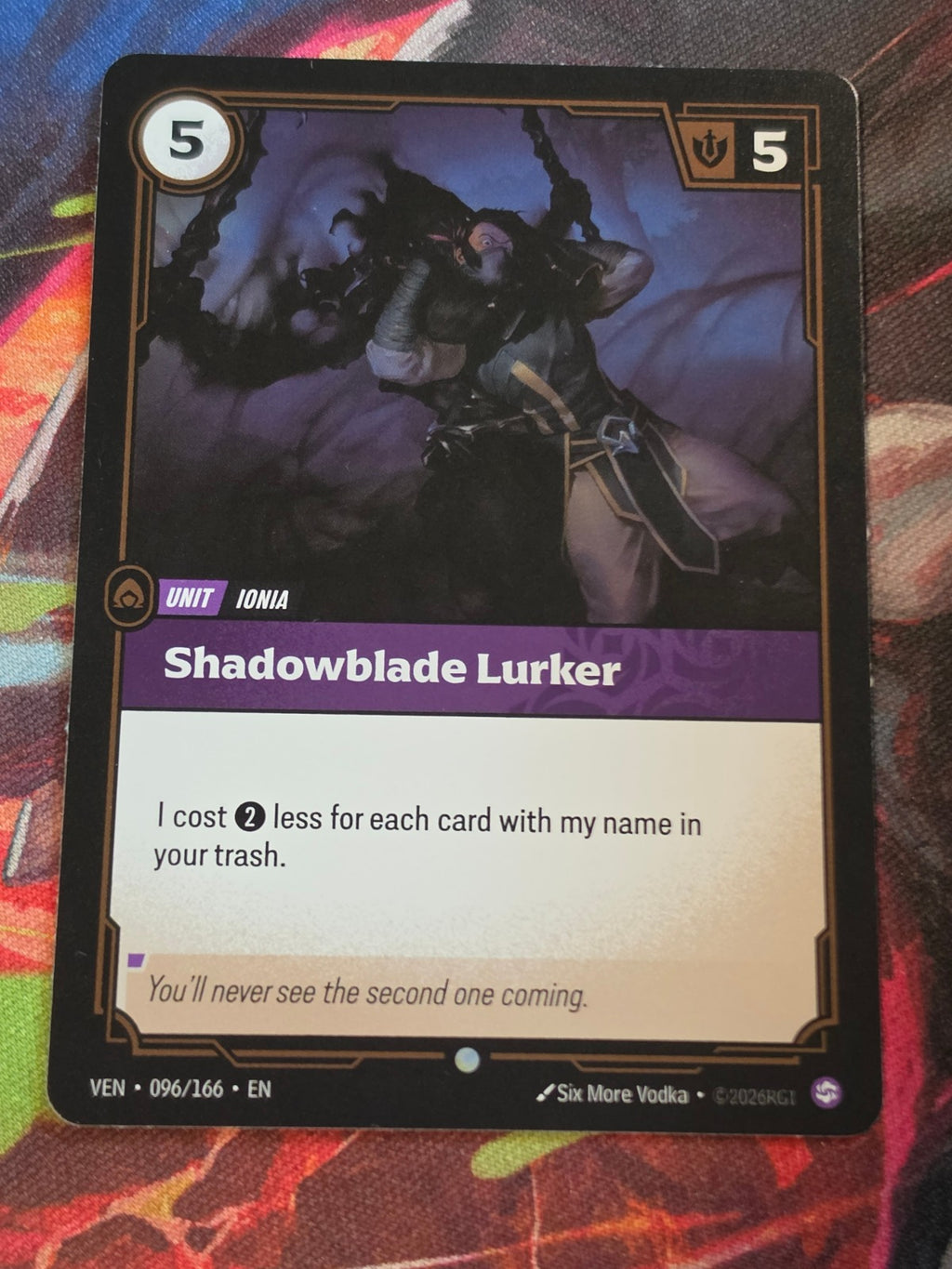 Shadowblade Lurker - 096/166 - Vendetta - Common - NM