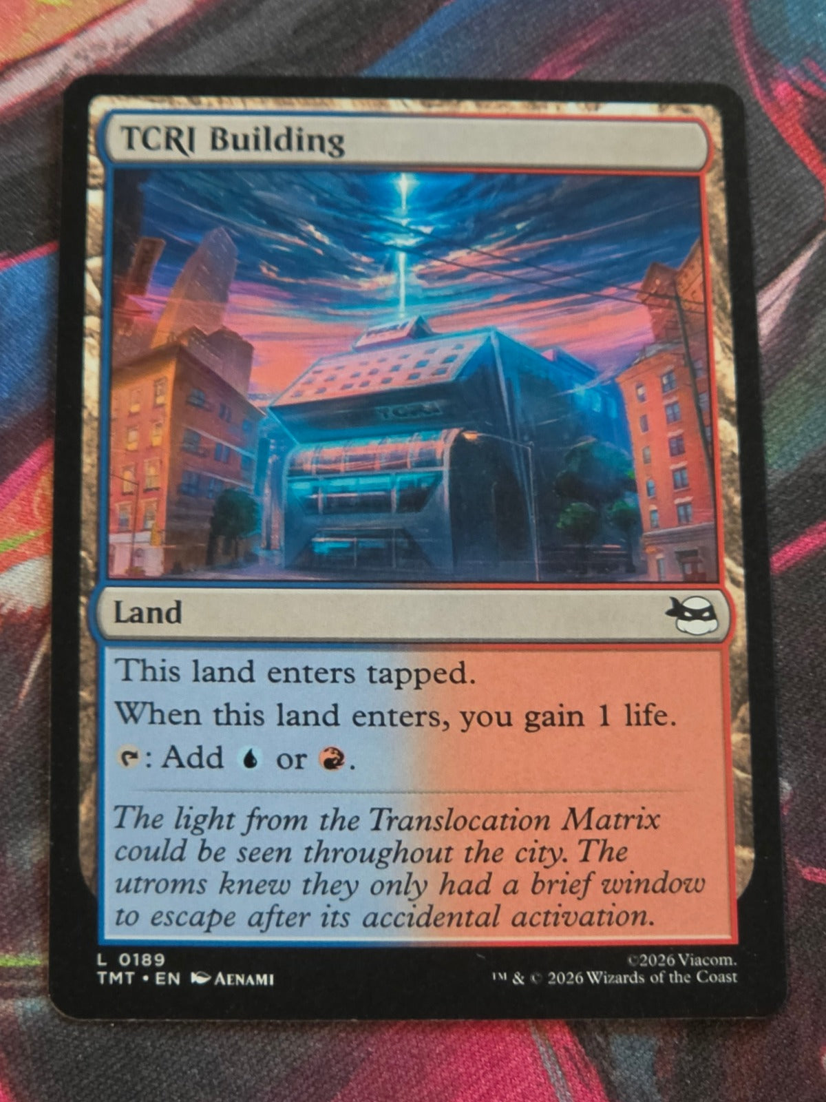 TCRI Building - 189 - Teenage Mutant Ninja Turtles - L - NM MTG