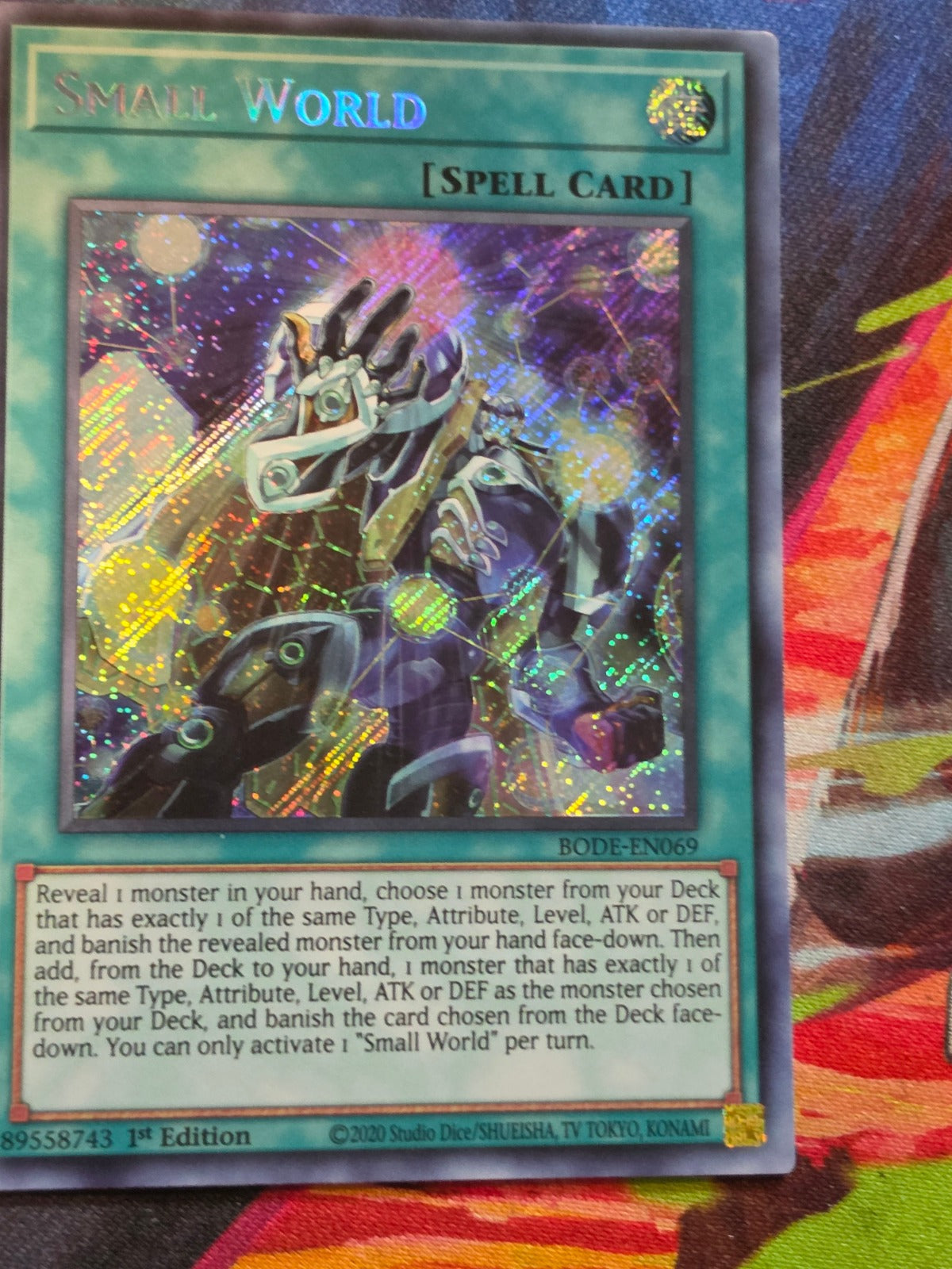 Small World Secret Rare Burst of Destiny BODE-EN069 LP
