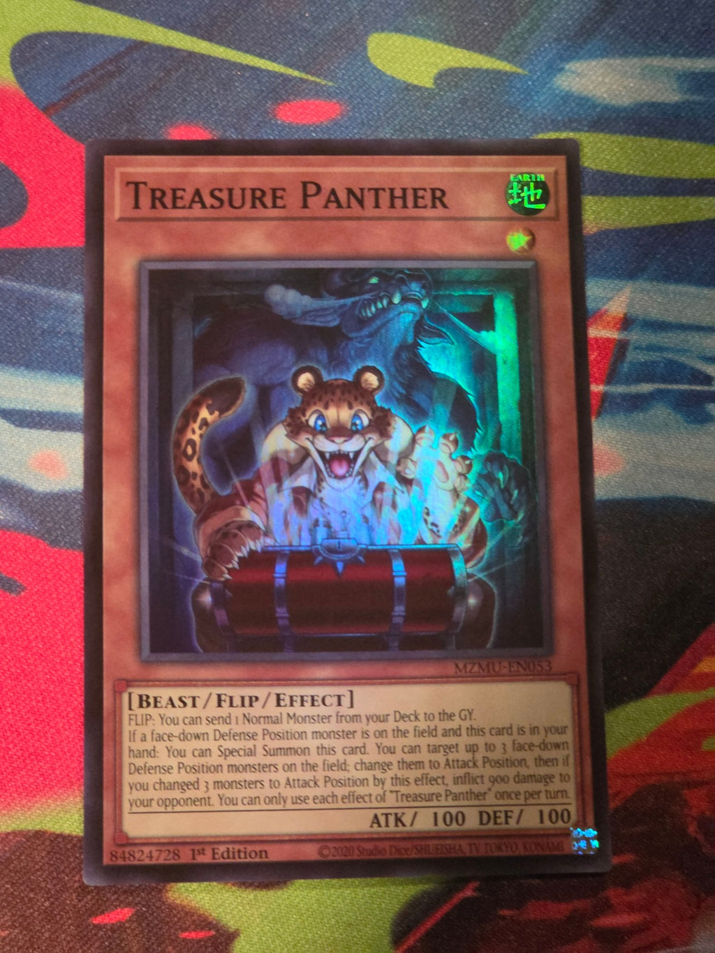 Treasure Panther Super Rare Maze of Muertos MZMU-EN053 1st Edition LP Yu-Gi-Oh!