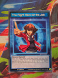 The Right Hero for the Job Common Speed Duel GX: Duel Academy Box SGX1-ENS09 1st Edition LP Yu-Gi-Oh!