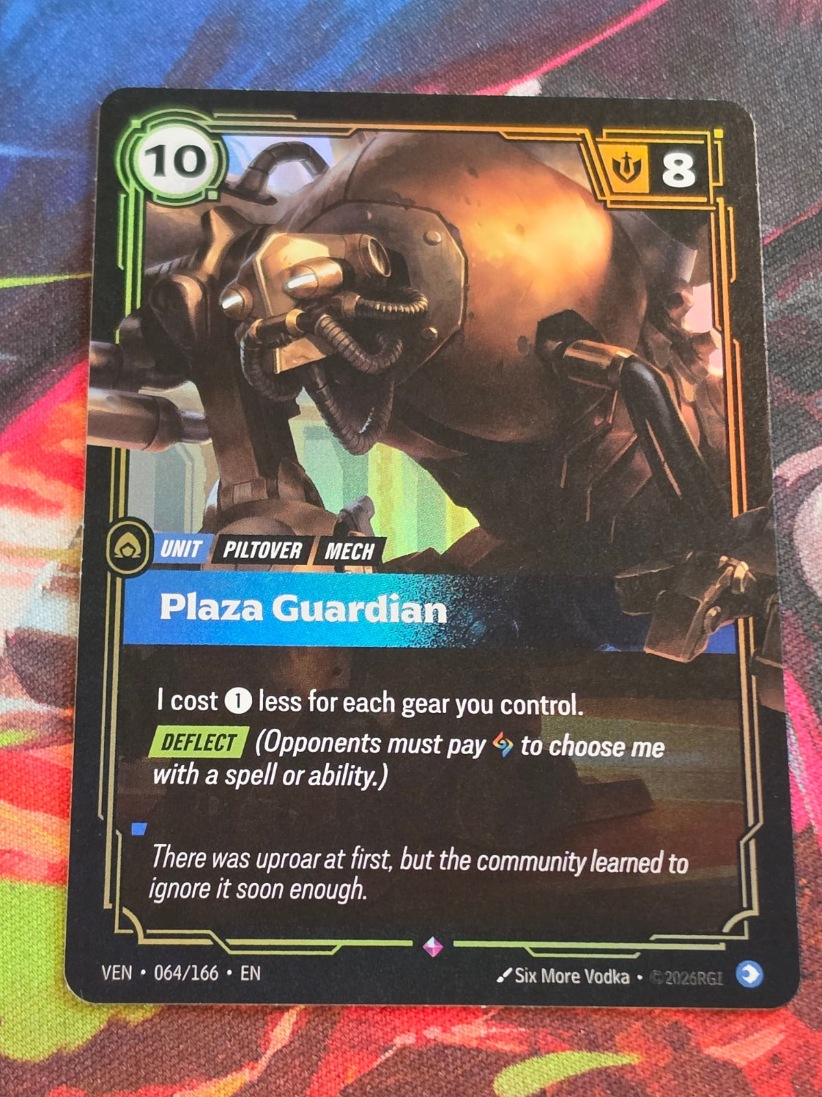 Plaza Guardian - 064/166 - Vendetta - Rare - NM