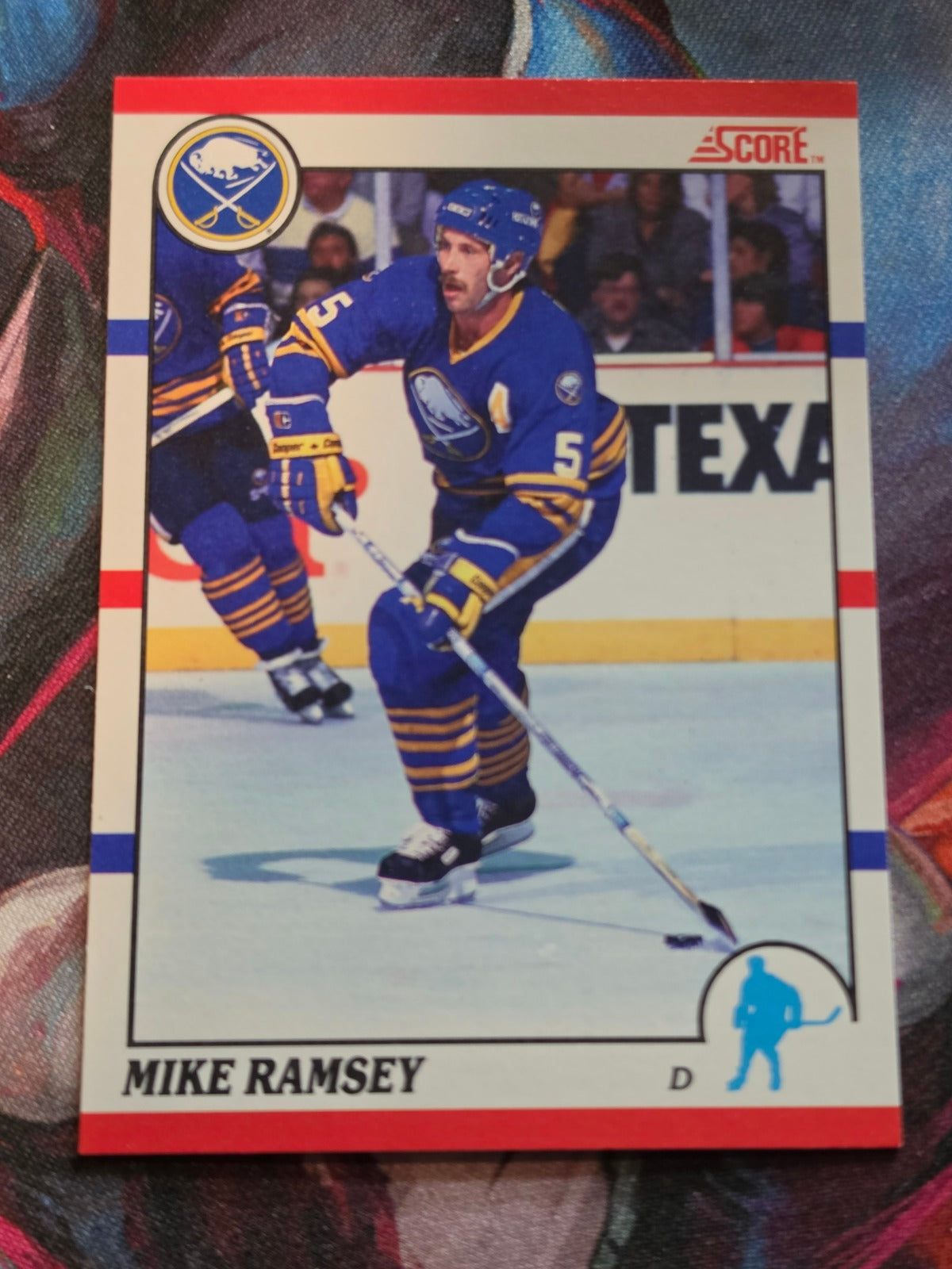 Mike Ramsey 1990-91 Score Canadian #23 NM Hockey