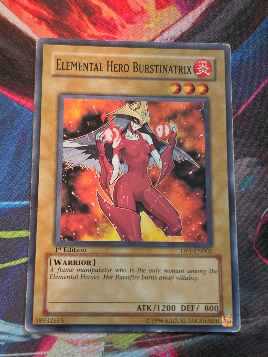 Elemental Hero Burstinatrix Common Duelist Pack 1: Jaden Yuki DP1-EN002 MP