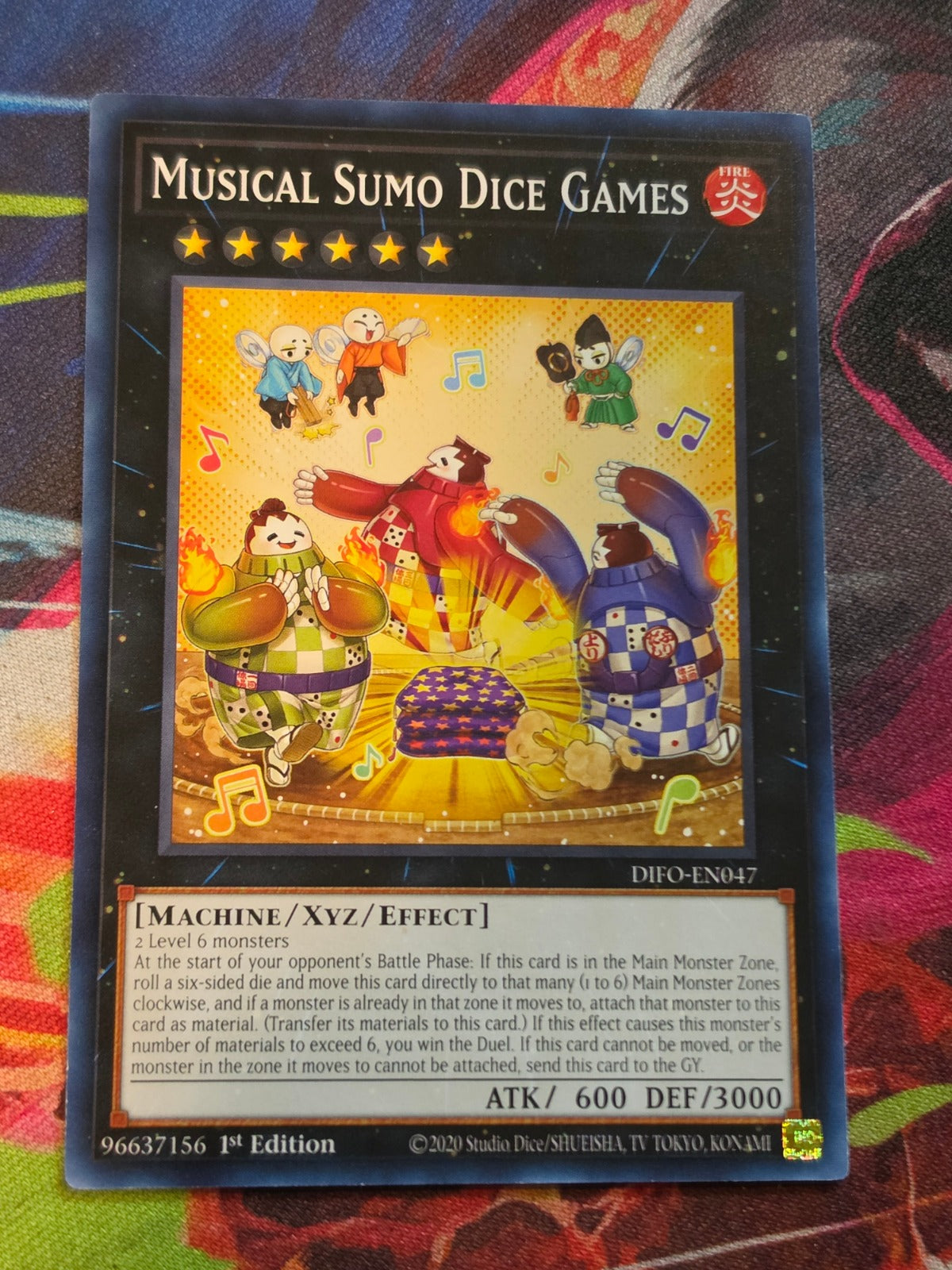 Musical Sumo Dice Games Common Dimension Force DIFO-EN047 LP