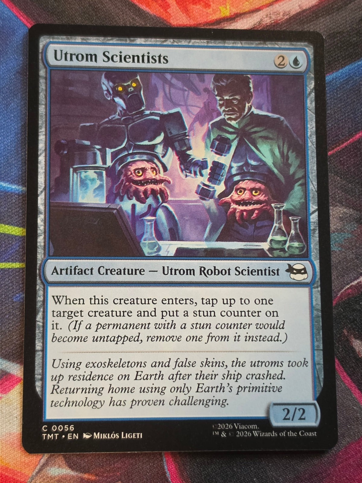 Utrom Scientists - 56 - Teenage Mutant Ninja Turtles - C - NM MTG