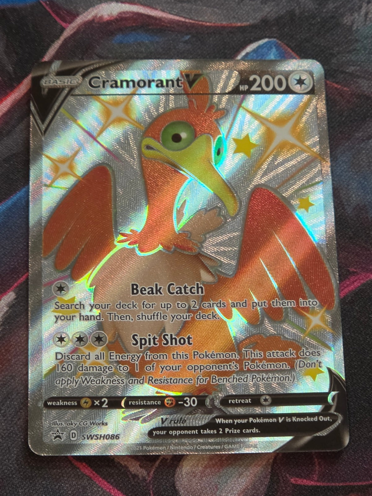 Cramorant V - SWSH086 - SWSH: Sword & Shield Promo Cards - Promo - NM Pokemon