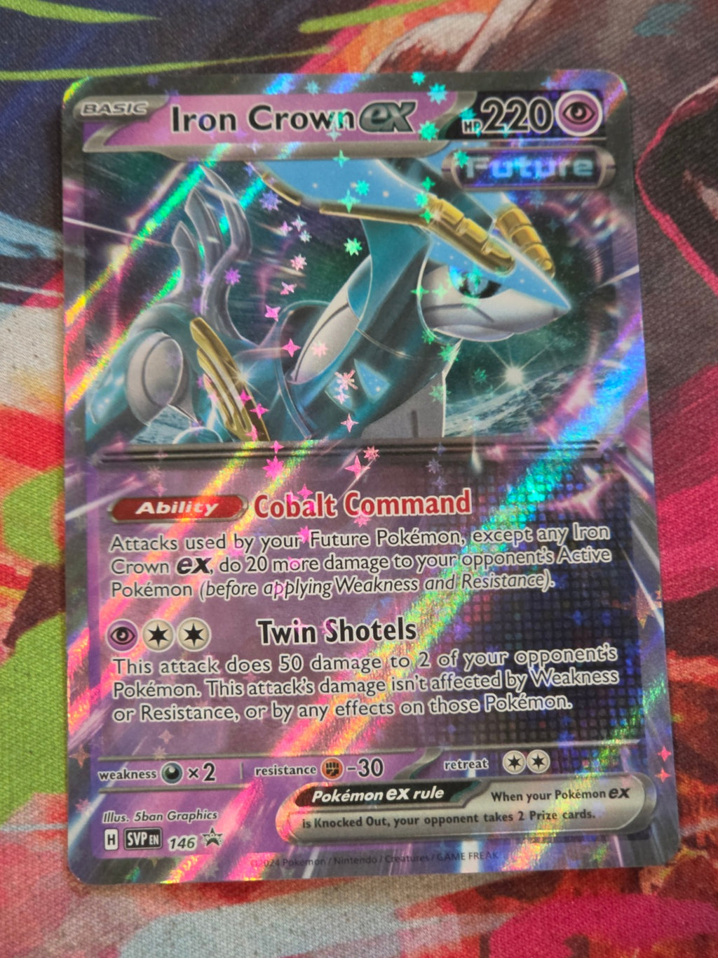 Iron Crown ex - 146 - SV: Scarlet & Violet Promo Cards - Promo - NM Pokemon