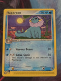 Vaporeon Rare EX Sandstorm 25/100 NM Pokemon
