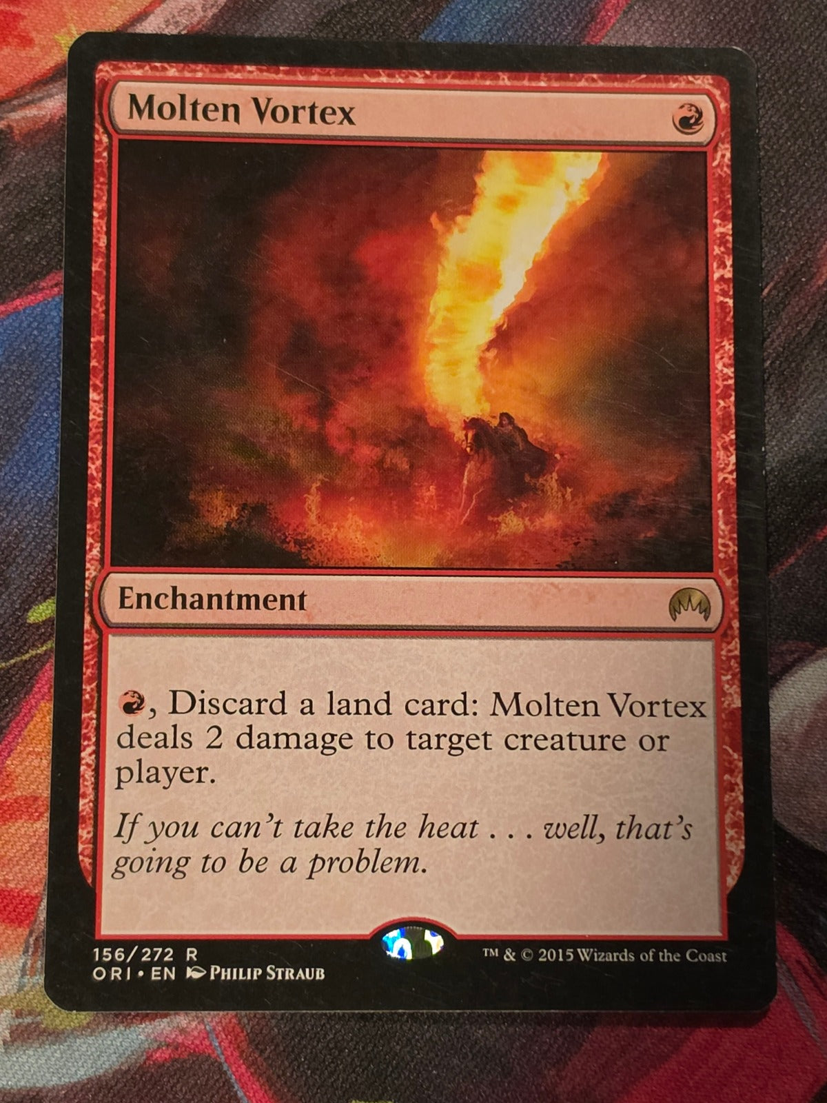 Molten Vortex - 156 - Magic Origins - R - LP MTG
