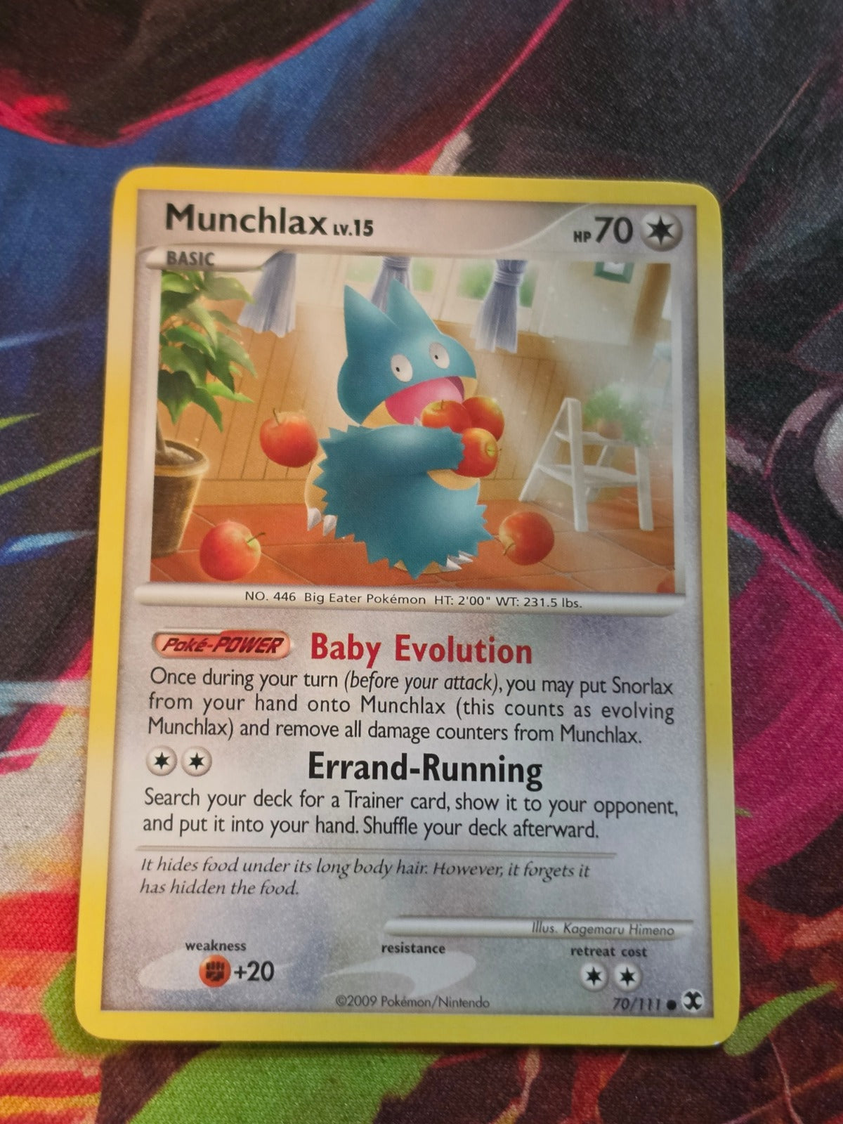 Munchlax (70) Common Rising Rivals 70/111 NM Pokemon