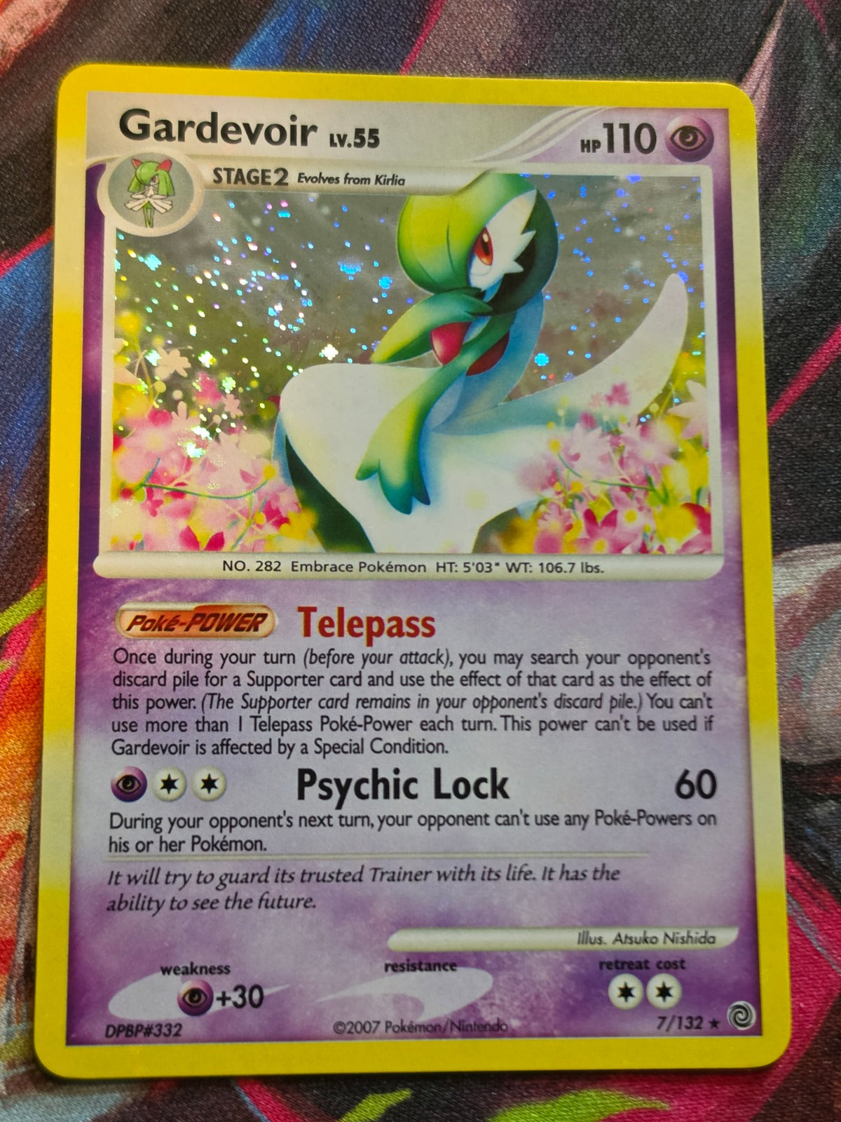 Gardevoir Holo Rare Secret Wonders 7/132 LP+ Pokemon