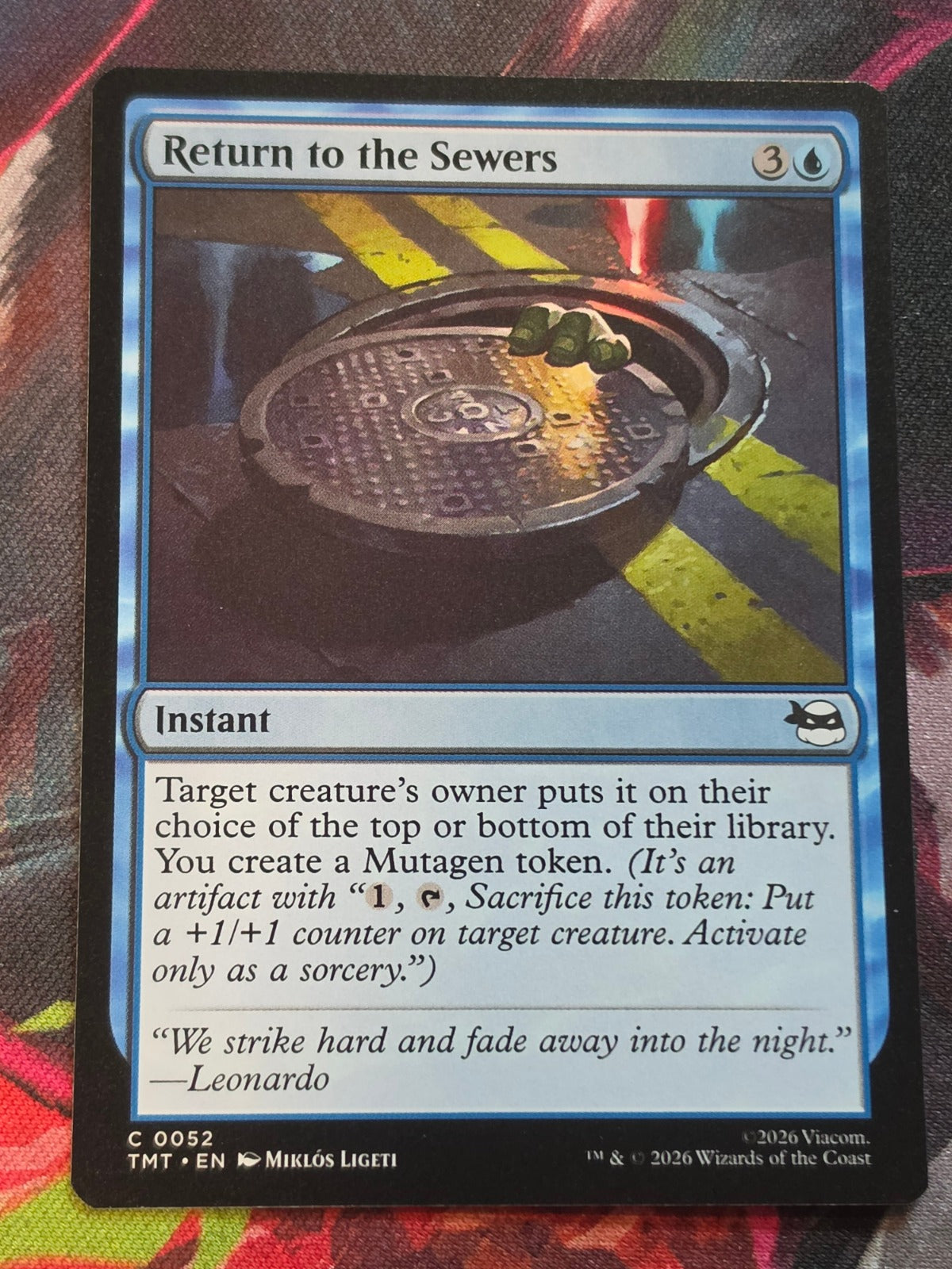 Return to the Sewers - 52 - Teenage Mutant Ninja Turtles - C - NM MTG